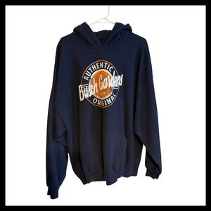 Busch Gardens Hoodie Mens 2XL Authentic Original Logo Pullover Sweatshirt